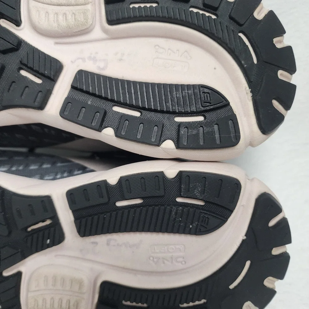 Brooks Ghost 13 1203381B062 Womens US 9.5 Running Shoes Black Gray Sneakers